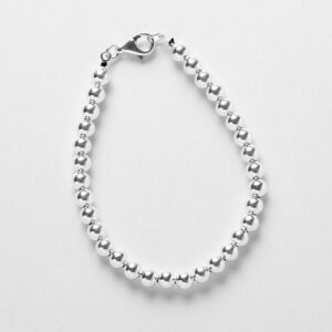 Pulsera Bolitas 4mm. - Imagen 1