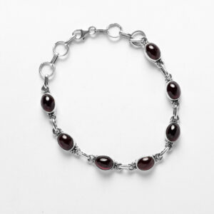 Pulsera Siete Piedras Granate - Imagen 1
